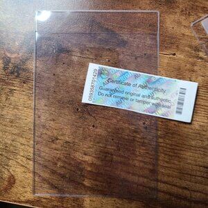 10x soft cases with "authentication" stickers unsealed unused